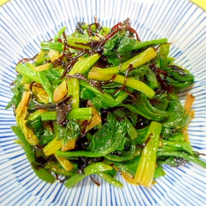 ほうれん草のしそ昆布和え レシピ 作り方 By Mint74 楽天レシピ